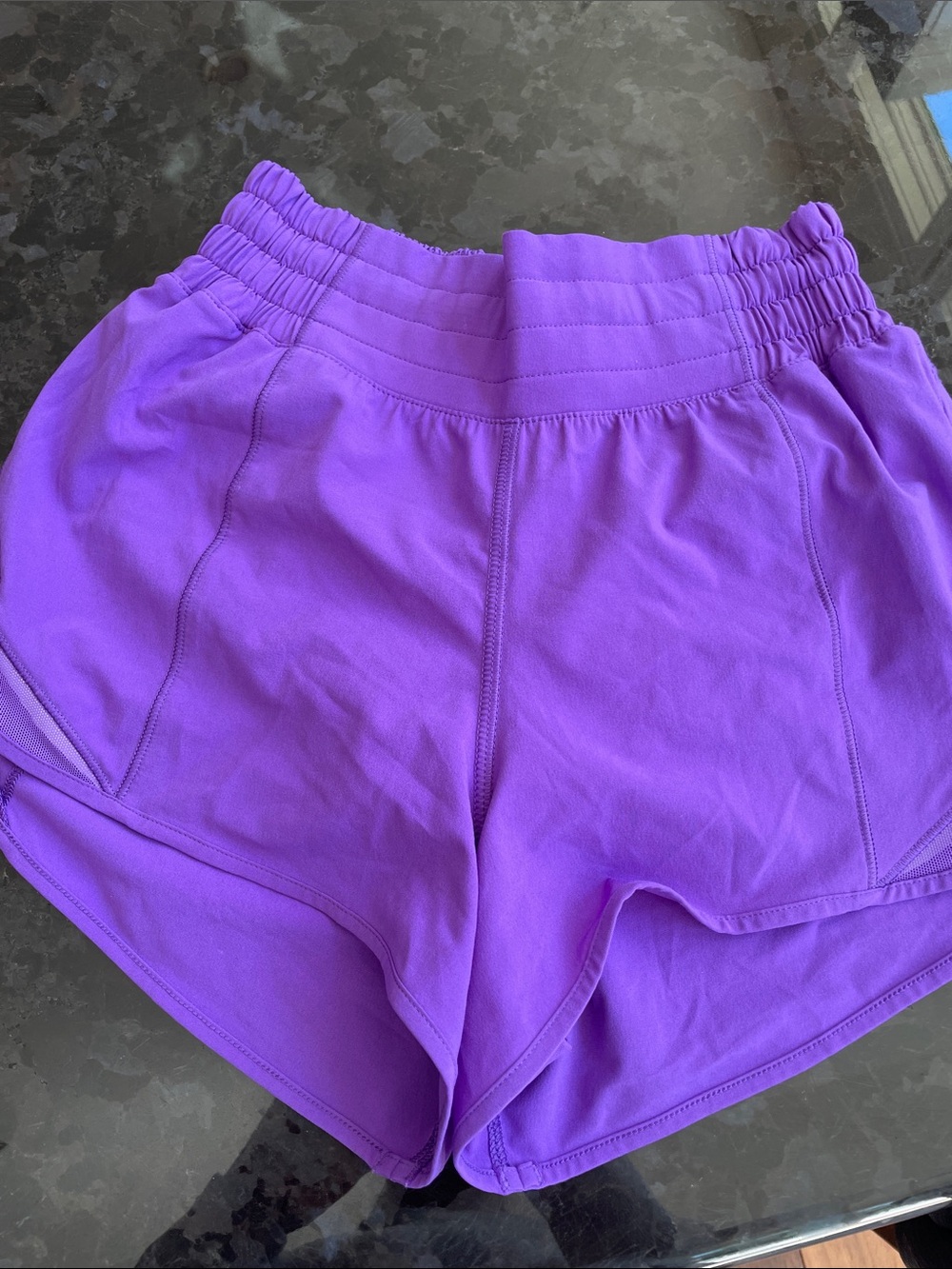 lululemon athletica Purple Hottie Hot Shorts - Picture 2 of 7